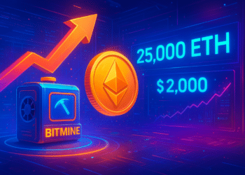 Bitmine mua 25.000 ETH khi Ethereum rơi dưới 2.000 USD