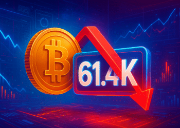 Bitcoin rơi về 61,4K USD khi dữ liệu báo hiệu xu hướng giảm mạnh