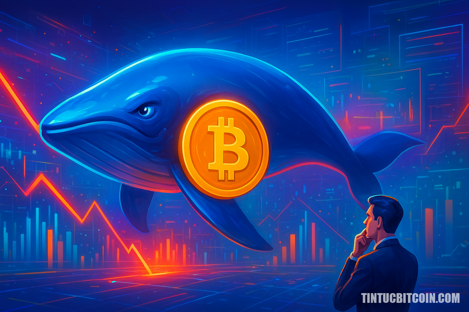 Cá voi Bitcoin lớn gây áp lực, ai khiến BTC lao dốc hiện nay? - Tin Tức Bitcoin - Cập Nhật Tin Tức Coin Mới Nhất 24/7 2026 Cá voi Bitcoin lớn gây áp lực, ai khiến BTC lao dốc hiện nay?