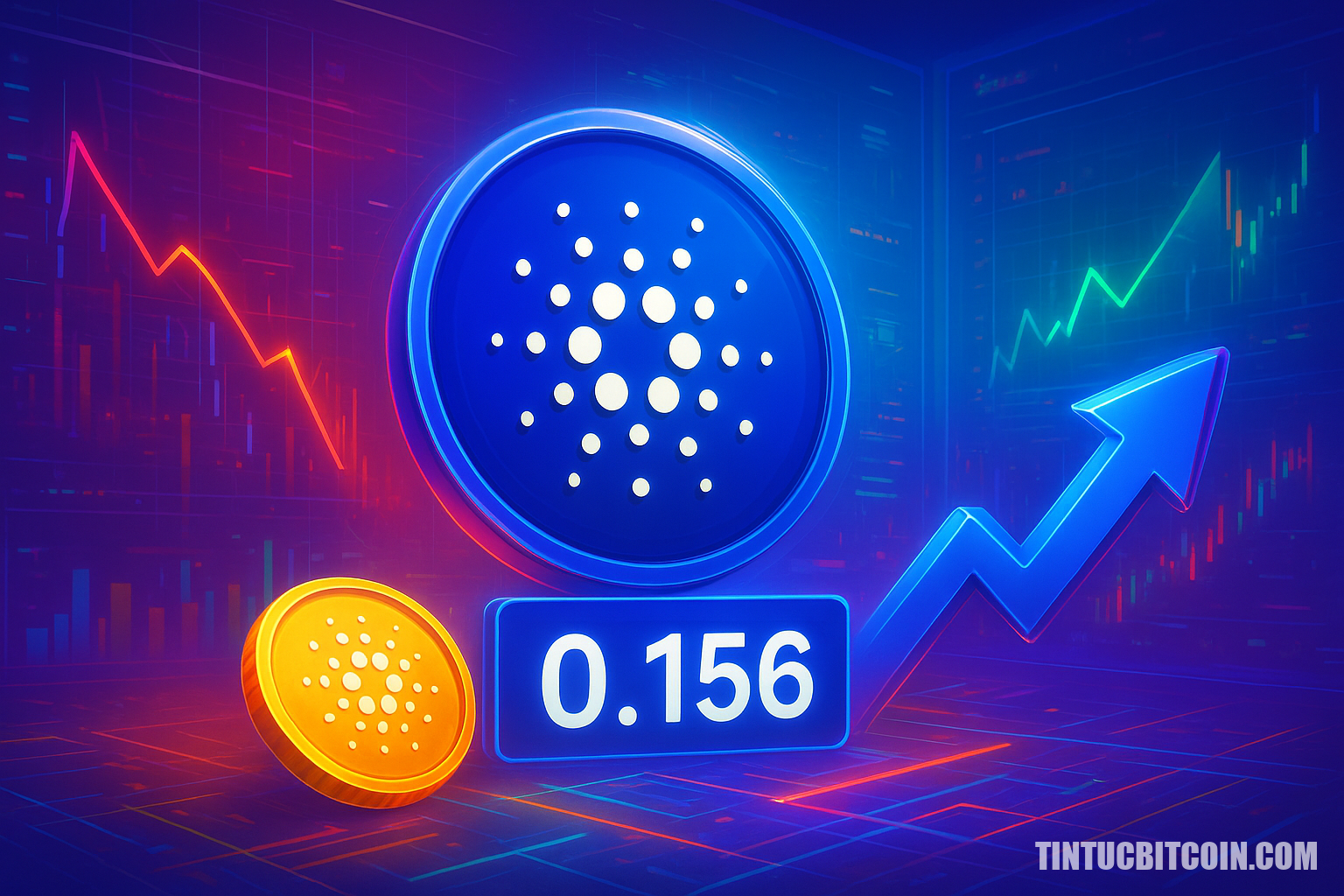 Cardano: Giá ADA 0,156 USD có chặn được đà giảm tiếp? - Tin Tức Bitcoin - Cập Nhật Tin Tức Coin Mới Nhất 24/7 2026 Cardano: Giá ADA 0,156 USD có chặn được đà giảm tiếp?