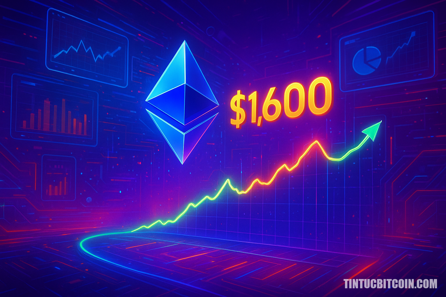 Ethereum trở lại gần 1.600 USD: Đã tạo đáy hay mắc kẹt? - Tin Tức Bitcoin - Cập Nhật Tin Tức Coin Mới Nhất 24/7 2026 Ethereum trở lại gần 1.600 USD: Đã tạo đáy hay mắc kẹt?