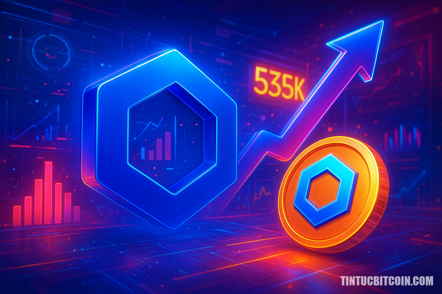 Chainlink hướng tới bứt phá khi ví non-micro đạt 535K, LINK sẽ tăng? - Tin Tức Bitcoin - Cập Nhật Tin Tức Coin Mới Nhất 24/7 2026 Chainlink hướng tới bứt phá khi ví non-micro đạt 535K, LINK sẽ tăng?