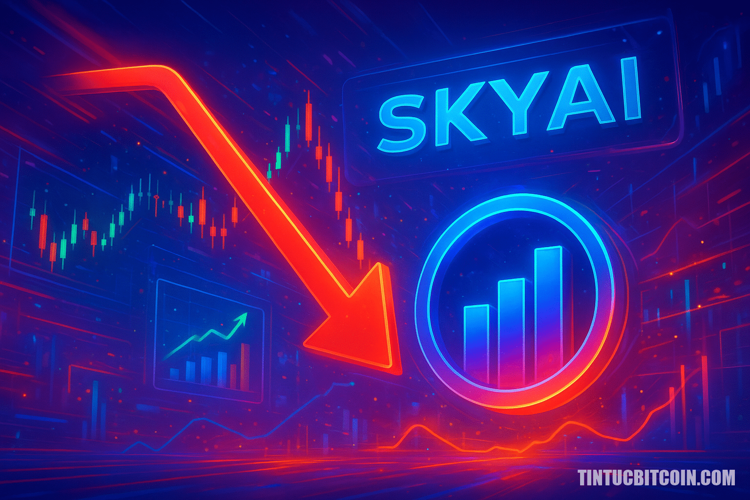 SKYAI mất đà phục hồi: Đà giảm sâu hơn đang tới? - Tin Tức Bitcoin - Cập Nhật Tin Tức Coin Mới Nhất 24/7 2026 SKYAI mất đà phục hồi: Đà giảm sâu hơn đang tới?