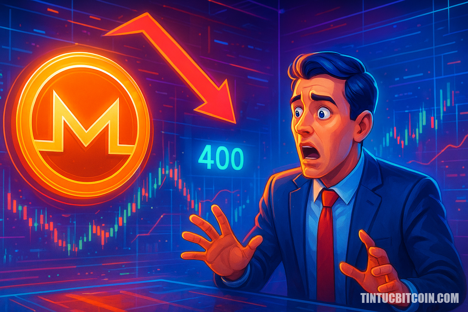 Monero bị từ chối ở 400 USD: Trader sẽ ra sao? - Tin Tức Bitcoin - Cập Nhật Tin Tức Coin Mới Nhất 24/7 2026 Monero bị từ chối ở 400 USD: Trader sẽ ra sao?