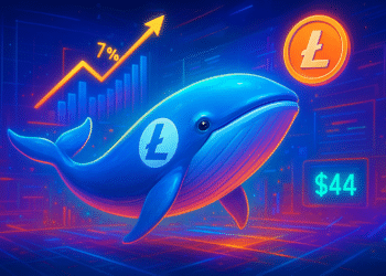 Cá voi Litecoin tăng 7% ví trong 5 tháng, LTC vẫn quanh 44 USD