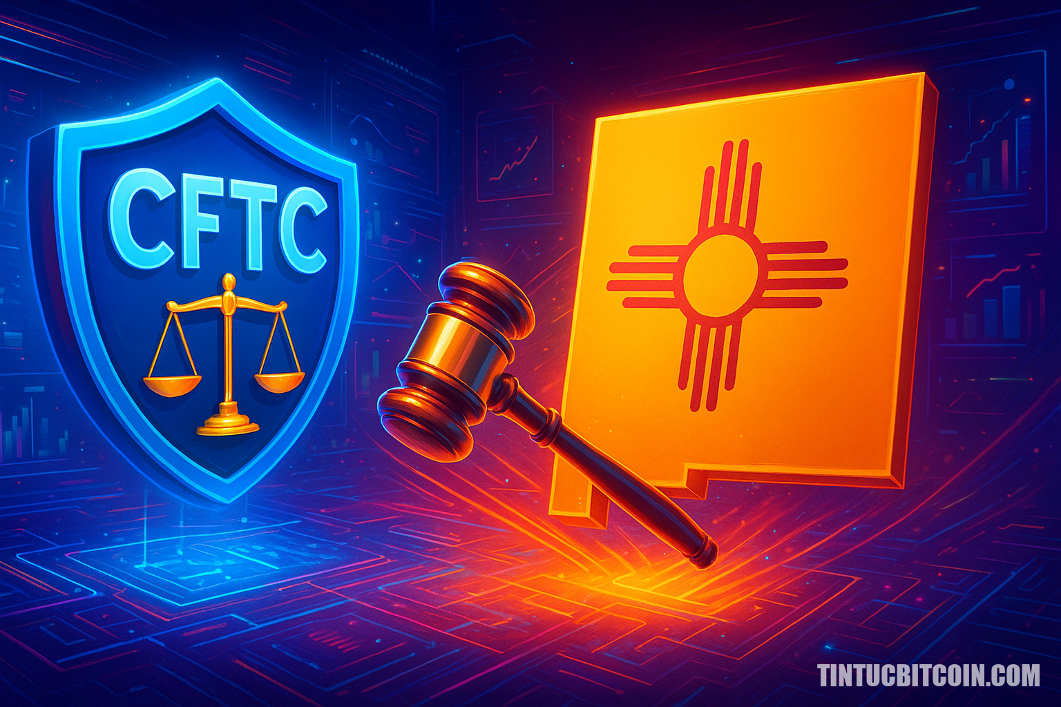 CFTC kiện New Mexico vì vi phạm thẩm quyền liên bang? - Tin Tức Bitcoin - Cập Nhật Tin Tức Coin Mới Nhất 24/7 2026 CFTC kiện New Mexico vì vi phạm thẩm quyền liên bang?