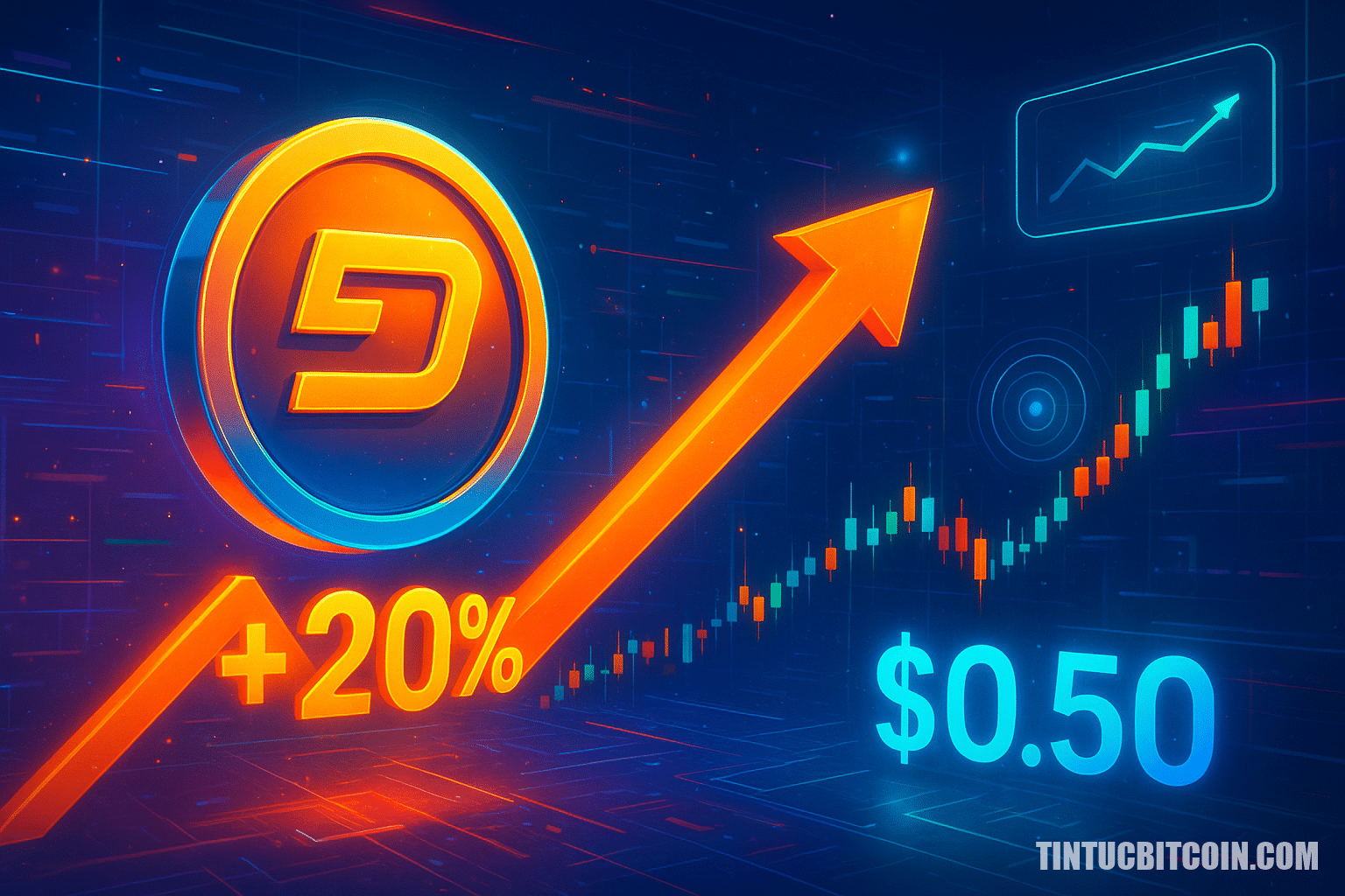 EDGE tăng vọt 20% khi OI tăng, giá hướng 0,50 USD - Tin Tức Bitcoin - Cập Nhật Tin Tức Coin Mới Nhất 24/7 2026 EDGE tăng vọt 20% khi OI tăng, giá hướng 0,50 USD