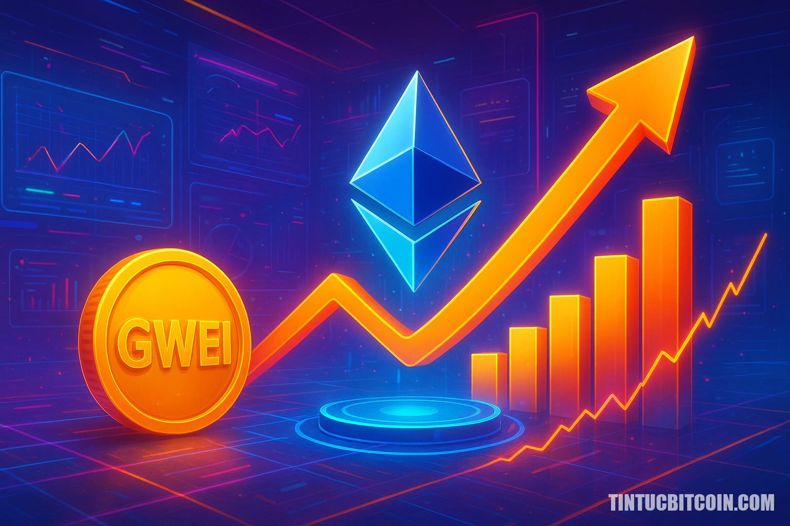 ETHGas tăng gấp đôi trong tháng 6, GWEI có giữ đà hồi phục 100%? - Tin Tức Bitcoin - Cập Nhật Tin Tức Coin Mới Nhất 24/7 2026 ETHGas tăng gấp đôi trong tháng 6, GWEI có giữ đà hồi phục 100%?