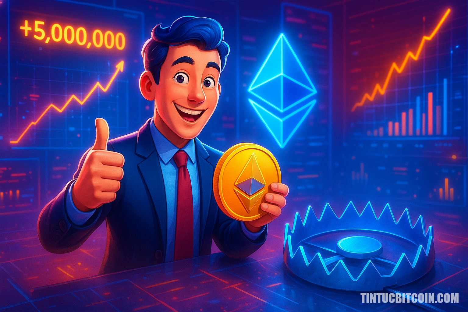 Nhà đầu tư Ethereum lãi 5 triệu USD sau 10 ngày, nhưng có cái bẫy - Tin Tức Bitcoin - Cập Nhật Tin Tức Coin Mới Nhất 24/7 2026 Nhà đầu tư Ethereum lãi 5 triệu USD sau 10 ngày, nhưng có cái bẫy