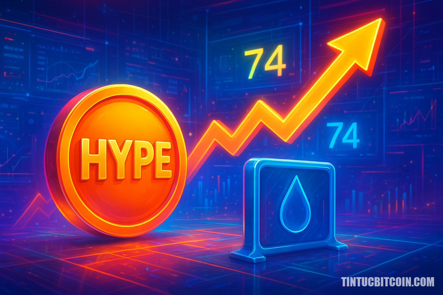 HYPE còn 1 rào cản trước khi hướng tới 72–74 USD