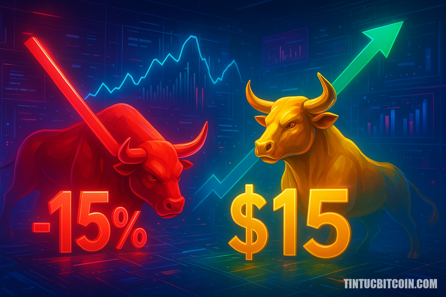 DEXE giảm 15%: Bulls có giữ được mốc 15 USD? - Tin Tức Bitcoin - Cập Nhật Tin Tức Coin Mới Nhất 24/7 2026 DEXE giảm 15%: Bulls có giữ được mốc 15 USD?