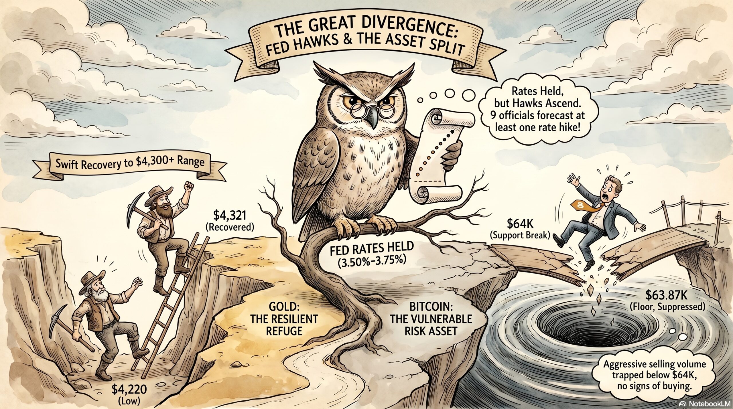 Bitcoin Gold Divergence
