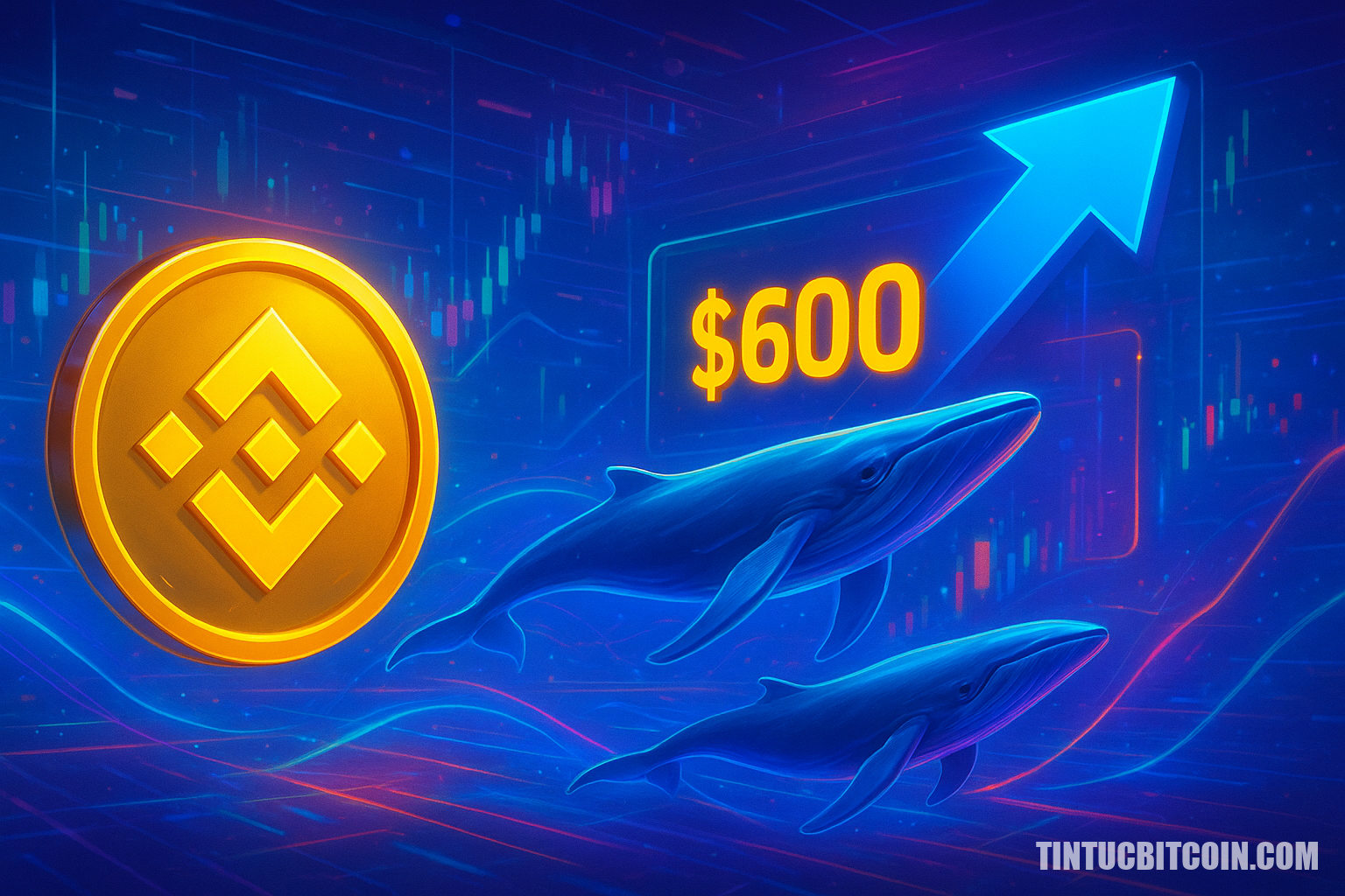BNB cần 2 tín hiệu cá voi để lấy lại mốc 600 USD - Tin Tức Bitcoin - Cập Nhật Tin Tức Coin Mới Nhất 24/7 2026 BNB cần 2 tín hiệu cá voi để lấy lại mốc 600 USD