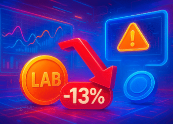 LAB giảm 13% giữa cảnh báo ZachXBT và lo ngại mở khóa token