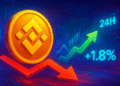 BNB rơi xuống dưới 600 USD, tăng 1,8% trong 24 giờ - Tin Tức Bitcoin - Cập Nhật Tin Tức Coin Mới Nhất 24/7 2026 BNB rơi xuống dưới 600 USD, tăng 1,8% trong 24 giờ
