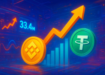 Binance ghi nhận 33,4 triệu USD USDT ròng trong 1 giờ