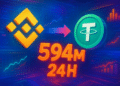 Binance ghi nhận dòng USDT ròng rút ra 594 triệu USD trong 24 giờ - Tin Tức Bitcoin - Cập Nhật Tin Tức Coin Mới Nhất 24/7 2026 Binance ghi nhận dòng USDT ròng rút ra 594 triệu USD trong 24 giờ