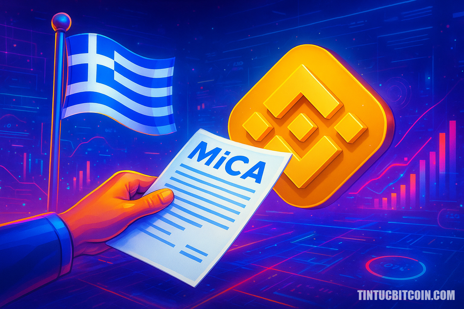 Binance rút đơn xin giấy phép MiCA tại Hy Lạp, vì sao? - Tin Tức Bitcoin - Cập Nhật Tin Tức Coin Mới Nhất 24/7 2026 Binance rút đơn xin giấy phép MiCA tại Hy Lạp, vì sao?