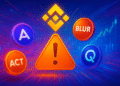 Binance thêm thẻ cảnh báo cho ACT, BLUR, PIVX và QKC: Ý nghĩa gì?