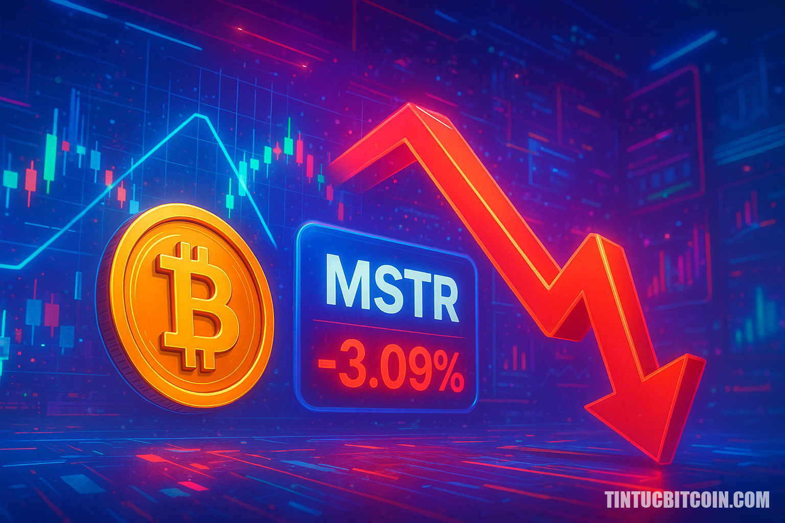 Cổ phiếu crypto Mỹ giảm trước giờ mở cửa, MSTR mất 3,09% - Tin Tức Bitcoin - Cập Nhật Tin Tức Coin Mới Nhất 24/7 2026 Cổ phiếu crypto Mỹ giảm trước giờ mở cửa, MSTR mất 3,09%