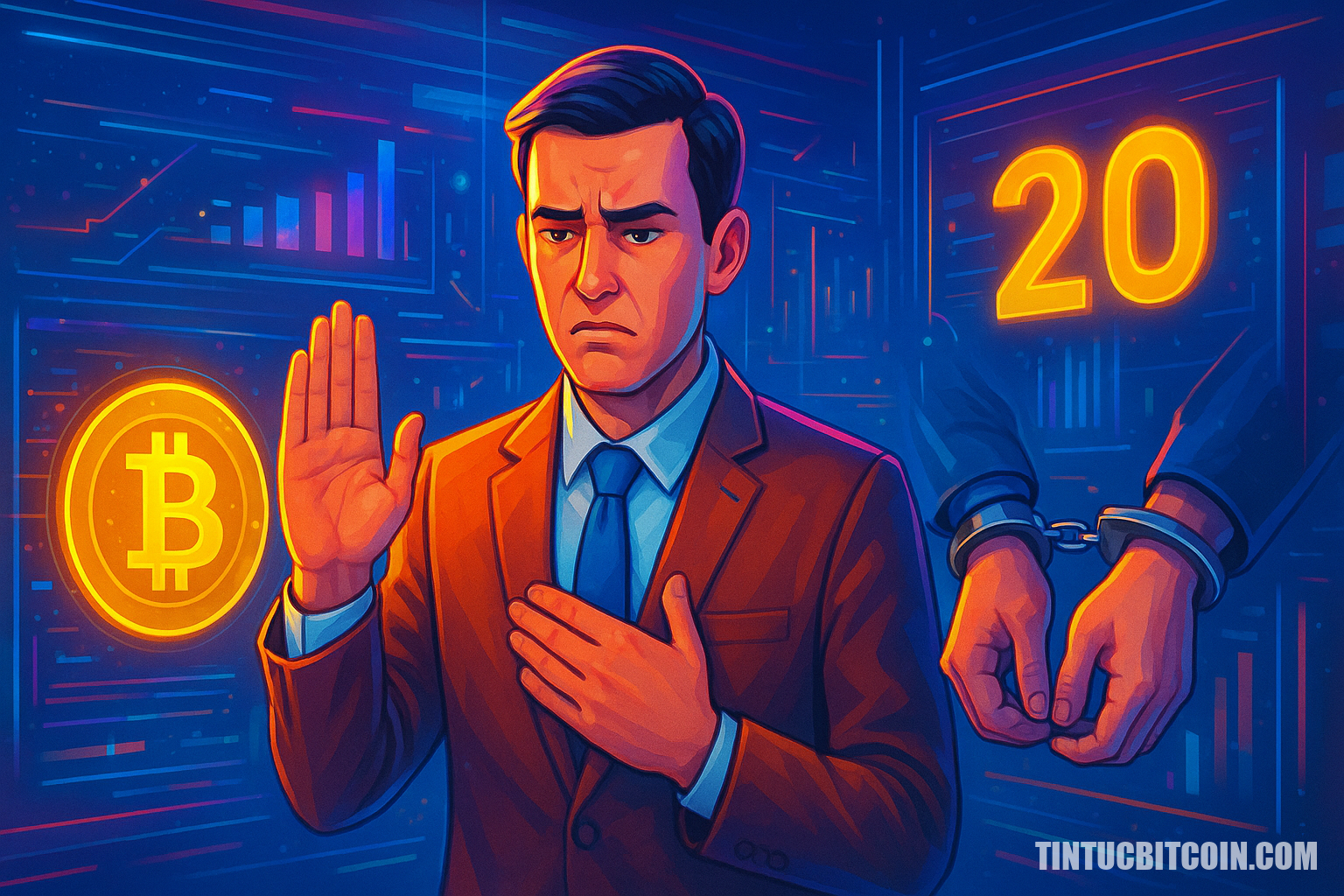 Đồng phạm vụ bắt cóc Bitcoin nhận tội, đối mặt 20 năm tù - Tin Tức Bitcoin - Cập Nhật Tin Tức Coin Mới Nhất 24/7 2026 Đồng phạm vụ bắt cóc Bitcoin nhận tội, đối mặt 20 năm tù