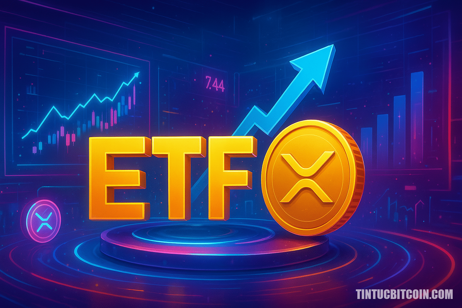 ETF XRP giao ngay Mỹ hút ròng 7,44 triệu USD/ngày, nhu cầu bền vững - Tin Tức Bitcoin - Cập Nhật Tin Tức Coin Mới Nhất 24/7 2026 ETF XRP giao ngay Mỹ hút ròng 7,44 triệu USD/ngày, nhu cầu bền vững