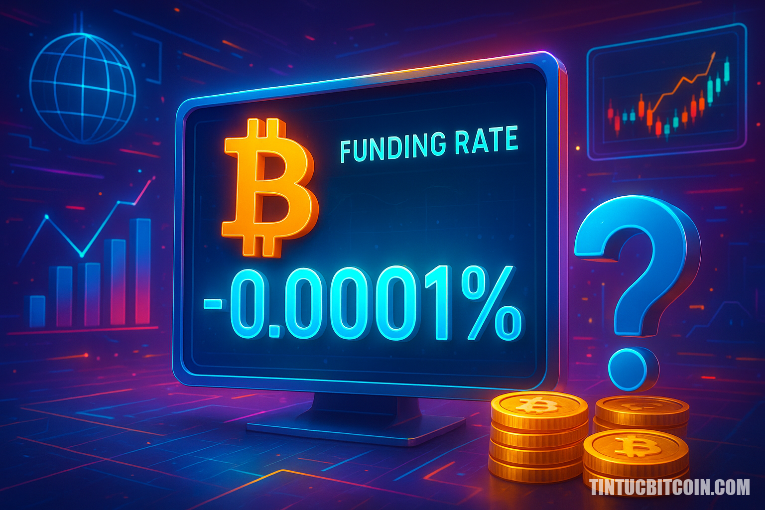 Funding rate 8 giờ của BTC ở -0,0001%: Tín hiệu gì? - Tin Tức Bitcoin - Cập Nhật Tin Tức Coin Mới Nhất 24/7 2026 Funding rate 8 giờ của BTC ở -0,0001%: Tín hiệu gì?