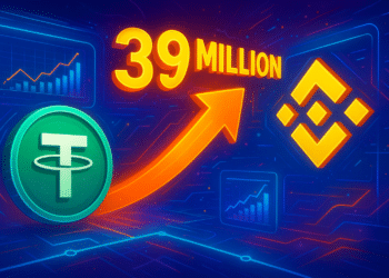 On-chain phát hiện chuyển 39 triệu USDT lên Binance