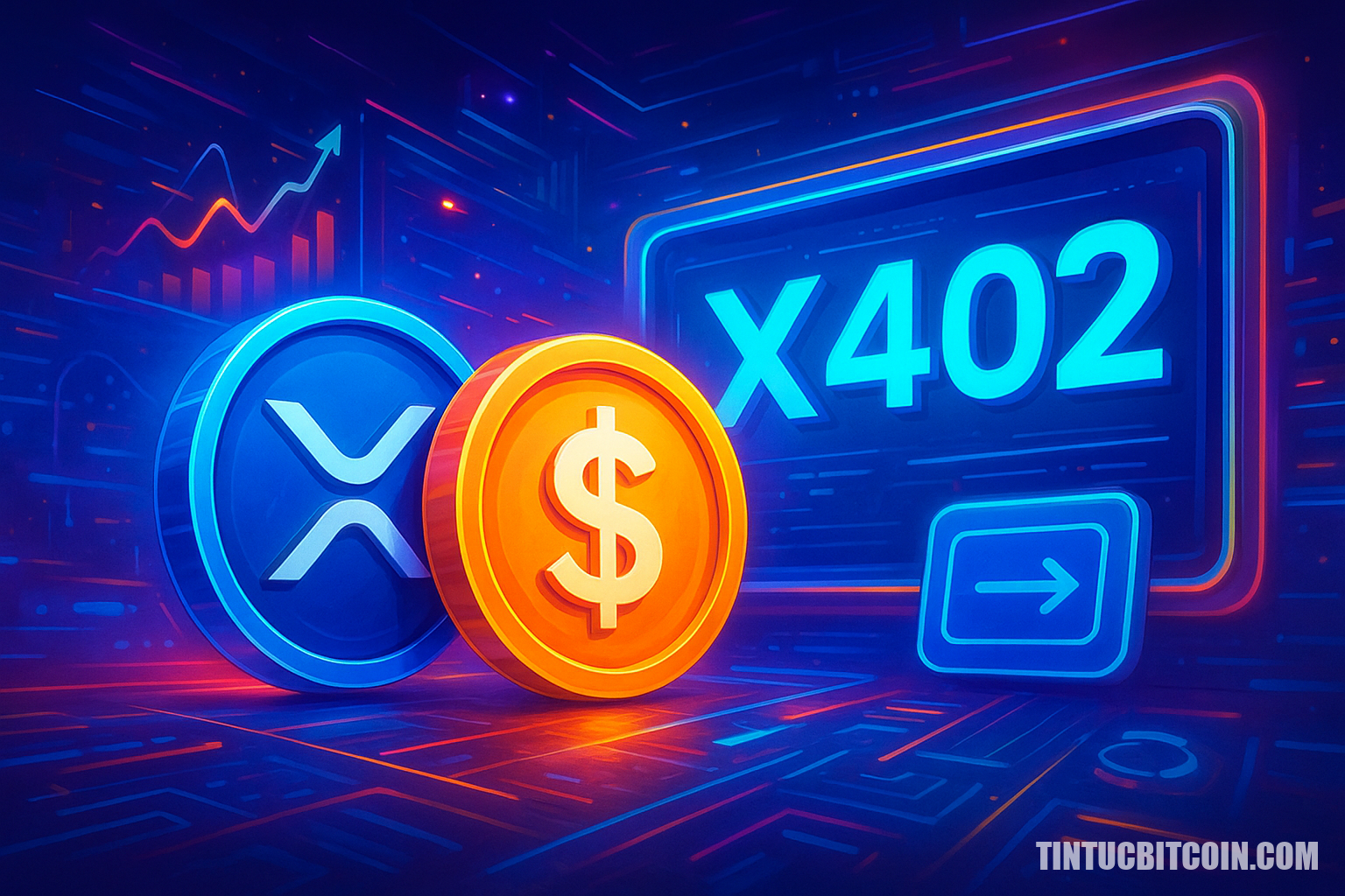 Ripple cho biết XRP và RLUSD sắp vào hệ thống thanh toán x402 - Tin Tức Bitcoin - Cập Nhật Tin Tức Coin Mới Nhất 24/7 2026 Ripple cho biết XRP và RLUSD sắp vào hệ thống thanh toán x402