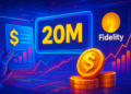 Theo rót 20 triệu USD vào quỹ thanh khoản USD token hóa của Fidelity