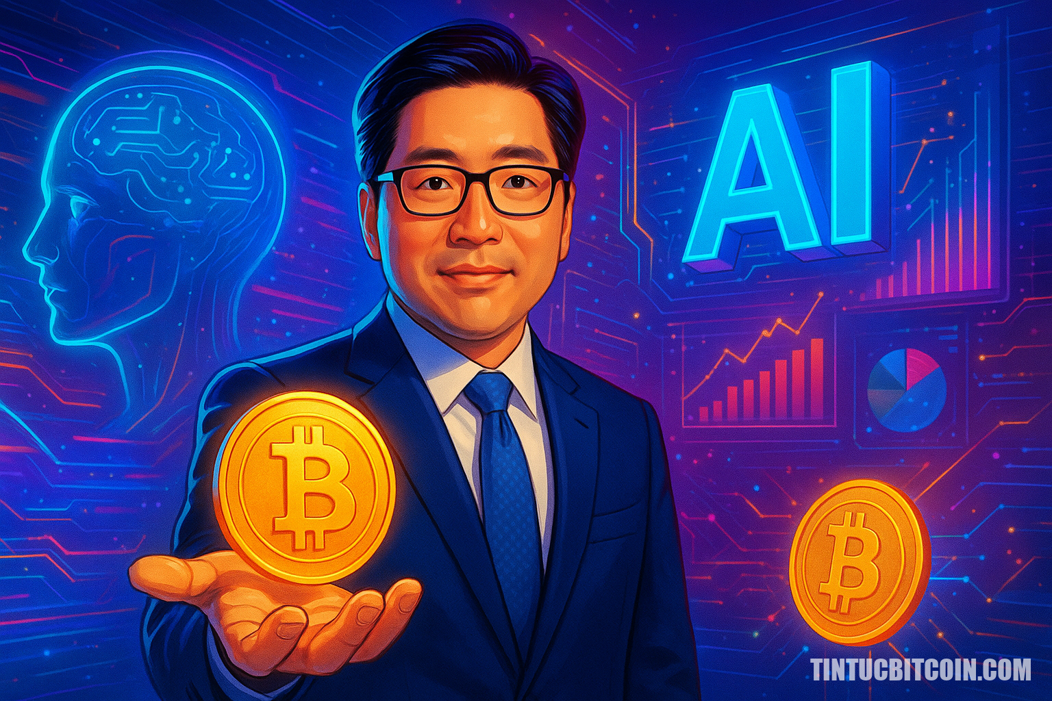 Tom Lee: Chỉ crypto mới token hóa được trong kỷ nguyên AI - Tin Tức Bitcoin - Cập Nhật Tin Tức Coin Mới Nhất 24/7 2026 Tom Lee: Chỉ crypto mới token hóa được trong kỷ nguyên AI