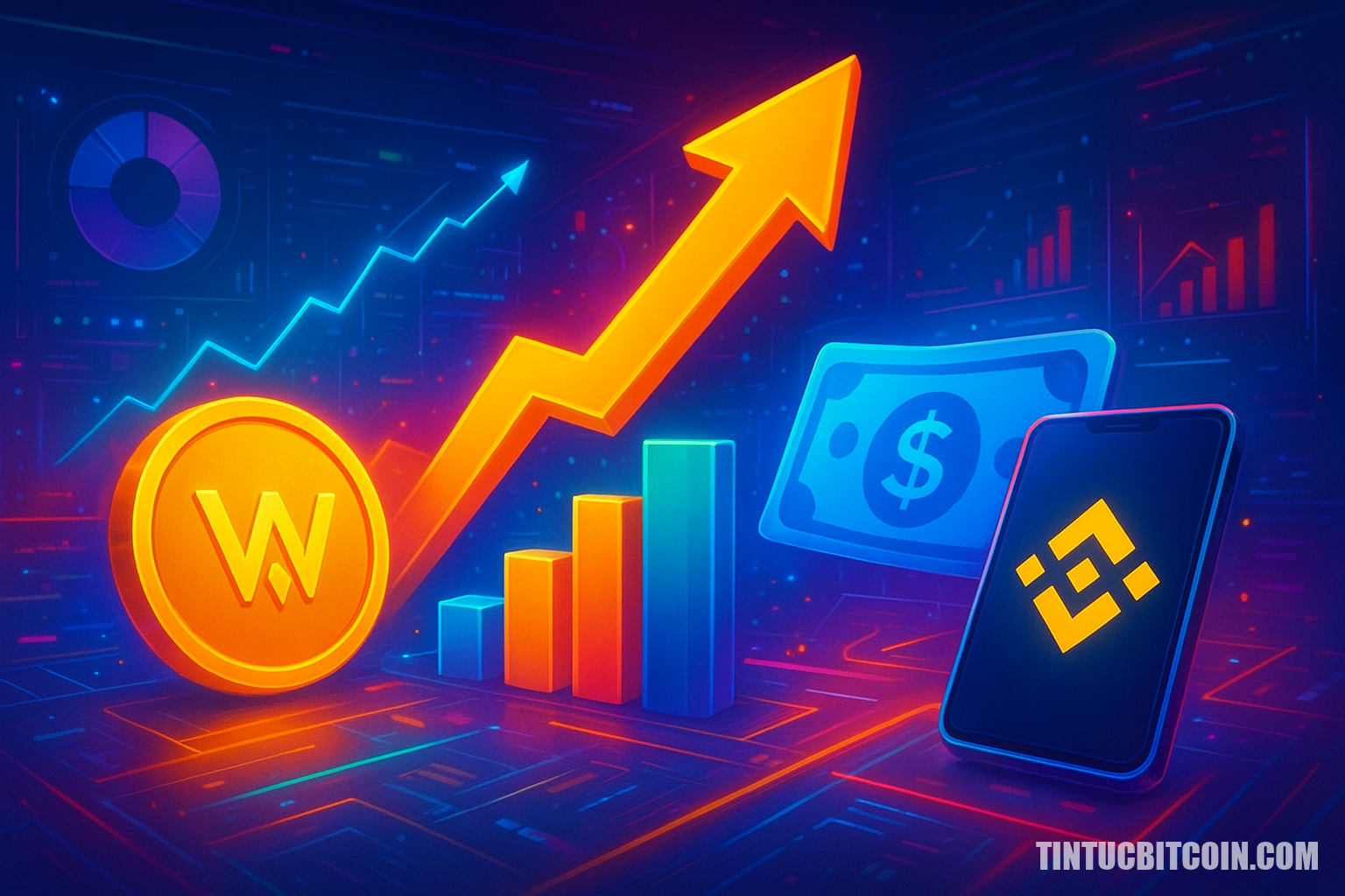 Vì sao giá WLFI tăng hôm nay? USD1 và chuyển khoản Binance gây chú ý - Tin Tức Bitcoin - Cập Nhật Tin Tức Coin Mới Nhất 24/7 2026 Vì sao giá WLFI tăng hôm nay? USD1 và chuyển khoản Binance gây chú ý