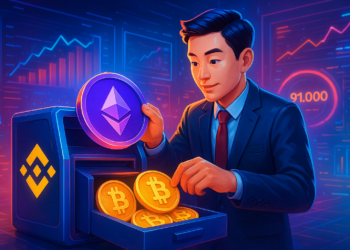 Wang Chun rút 91.000 ETH và 973 WBTC khỏi Binance