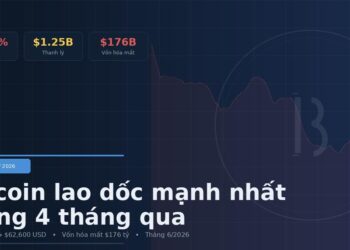 Xu hướng thị trường crypto tháng 6/2026: Bitcoin lao dốc mạnh nhất 4 tháng, nhà đầu tư cần theo dõi điều gì?
