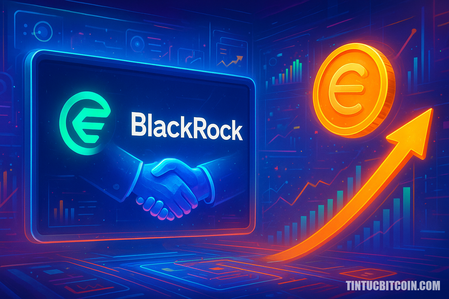 Ethena công bố hợp tác BlackRock, dự báo giá ENA ra sao? - Tin Tức Bitcoin - Cập Nhật Tin Tức Coin Mới Nhất 24/7 2026 Ethena công bố hợp tác BlackRock, dự báo giá ENA ra sao?