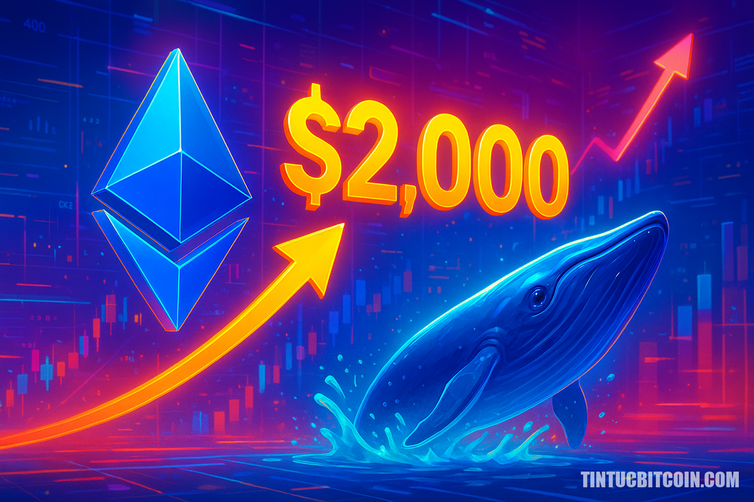 Ethereum hướng tới mốc 2.000 USD dù cá voi bán tháo - Tin Tức Bitcoin - Cập Nhật Tin Tức Coin Mới Nhất 24/7 2026 Ethereum hướng tới mốc 2.000 USD dù cá voi bán tháo