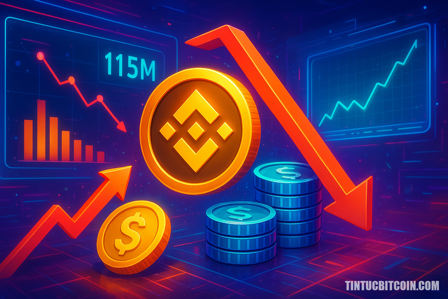Binance ghi nhận dòng stablecoin rút ra 115 triệu USD mỗi ngày khi thanh khoản yếu đi - Tin Tức Bitcoin - Cập Nhật Tin Tức Coin Mới Nhất 24/7 2026 Binance ghi nhận dòng stablecoin rút ra 115 triệu USD mỗi ngày khi thanh khoản yếu đi