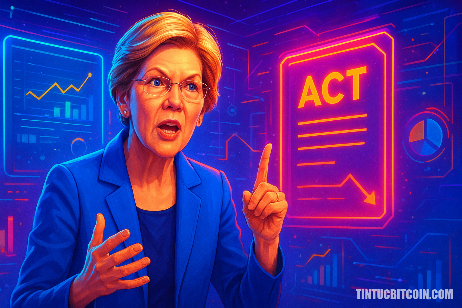Thượng nghị sĩ Elizabeth Warren chỉ trích CLARITY Act là vé né trừng phạt - Tin Tức Bitcoin - Cập Nhật Tin Tức Coin Mới Nhất 24/7 2026 Thượng nghị sĩ Elizabeth Warren chỉ trích CLARITY Act là vé né trừng phạt