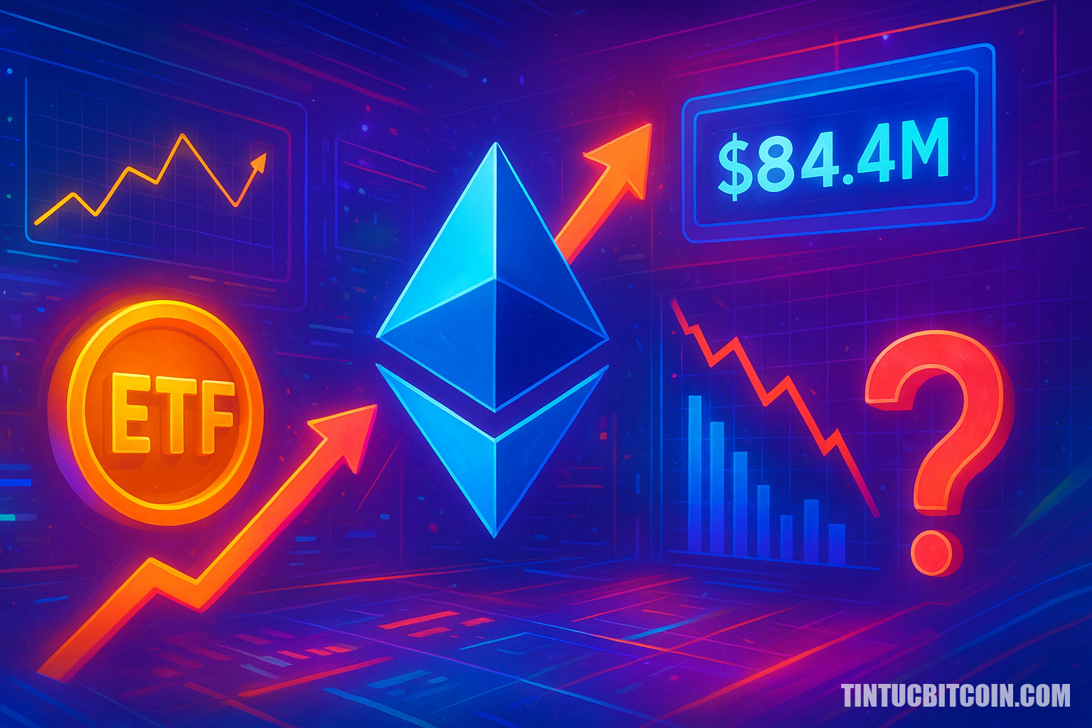 ETH chịu áp lực bán lẻ dù ETF mua 84,4 triệu USD: Tiếp theo là gì? - Tin Tức Bitcoin - Cập Nhật Tin Tức Coin Mới Nhất 24/7 2026 ETH chịu áp lực bán lẻ dù ETF mua 84,4 triệu USD: Tiếp theo là gì?