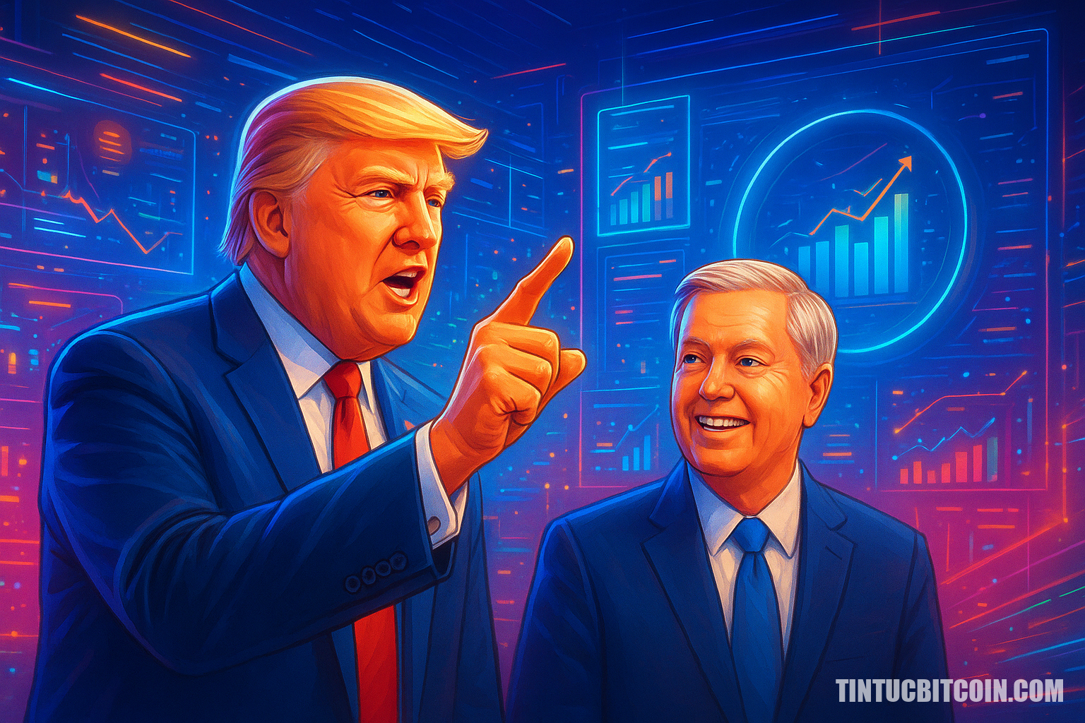 Trump thúc giục thông qua CLARITY Act để ủng hộ Lindsey Graham - Tin Tức Bitcoin - Cập Nhật Tin Tức Coin Mới Nhất 24/7 2026 Trump thúc giục thông qua CLARITY Act để ủng hộ Lindsey Graham
