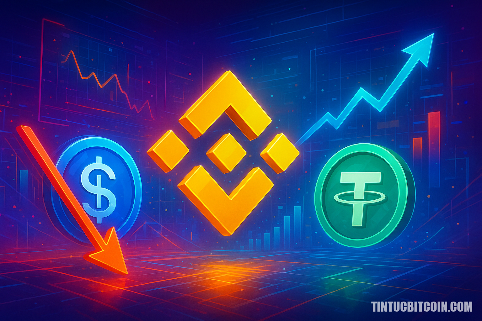 Binance giảm dự trữ USDC 40%, USDT vẫn giữ vững do đâu? - Tin Tức Bitcoin - Cập Nhật Tin Tức Coin Mới Nhất 24/7 2026 Binance giảm dự trữ USDC 40%, USDT vẫn giữ vững do đâu?
