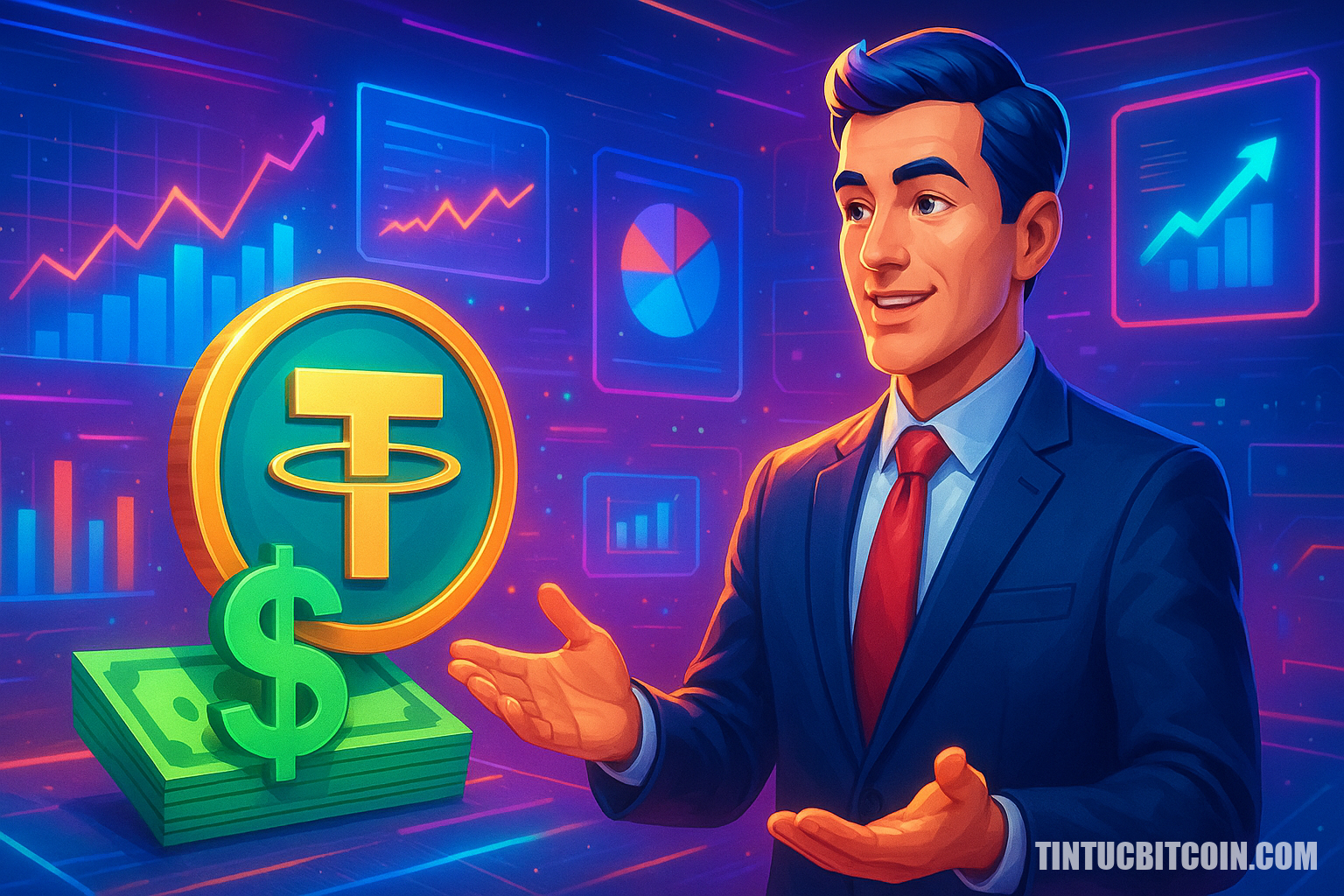 CEO Tether: Nhu cầu thanh toán USD gắn với câu chuyện lương thưởng - Tin Tức Bitcoin - Cập Nhật Tin Tức Coin Mới Nhất 24/7 2026 CEO Tether: Nhu cầu thanh toán USD gắn với câu chuyện lương thưởng