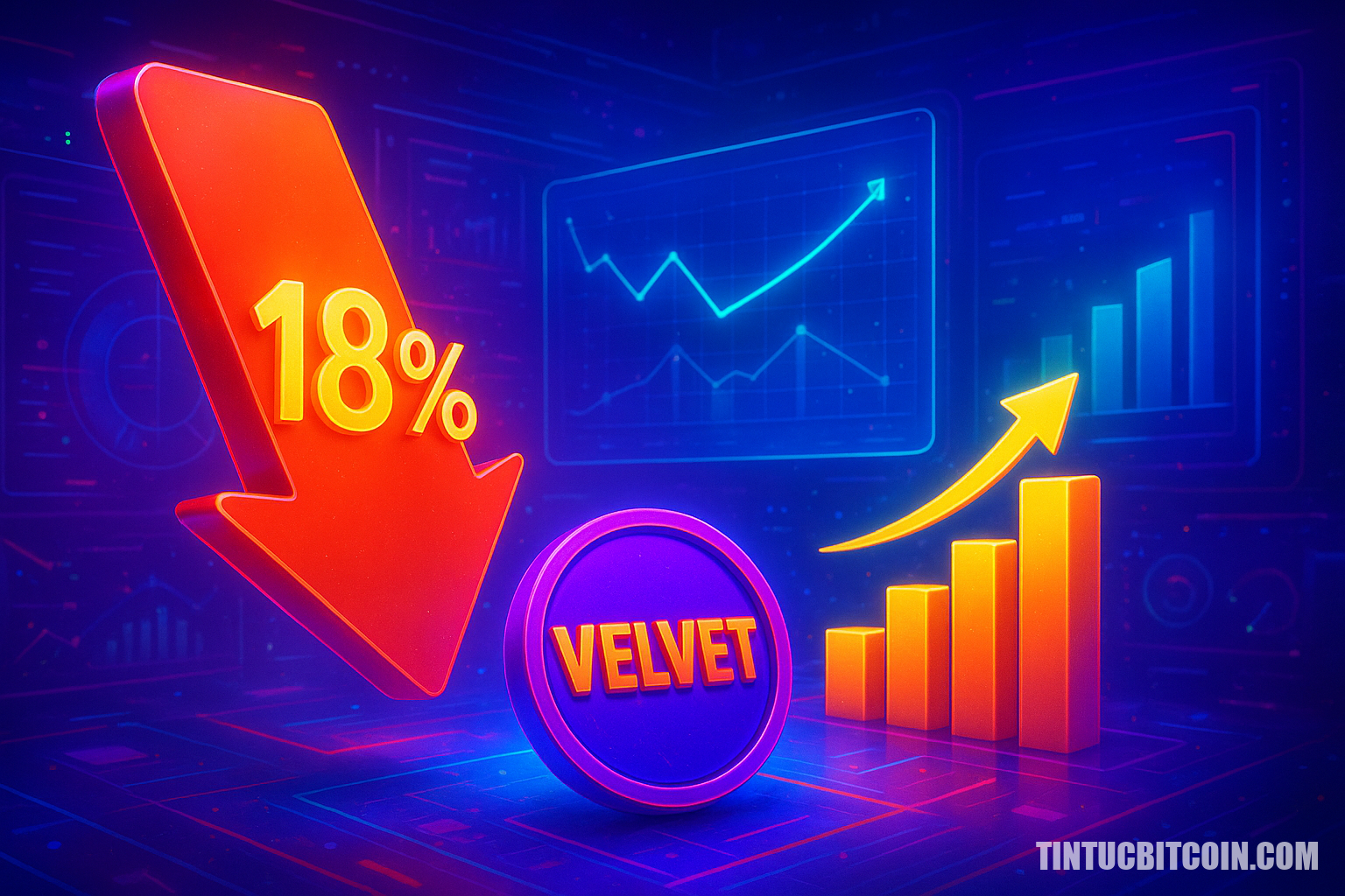 VELVET giảm 18% nhưng dữ liệu cho thấy tích lũy, không bán tháo - Tin Tức Bitcoin - Cập Nhật Tin Tức Coin Mới Nhất 24/7 2026 VELVET giảm 18% nhưng dữ liệu cho thấy tích lũy, không bán tháo