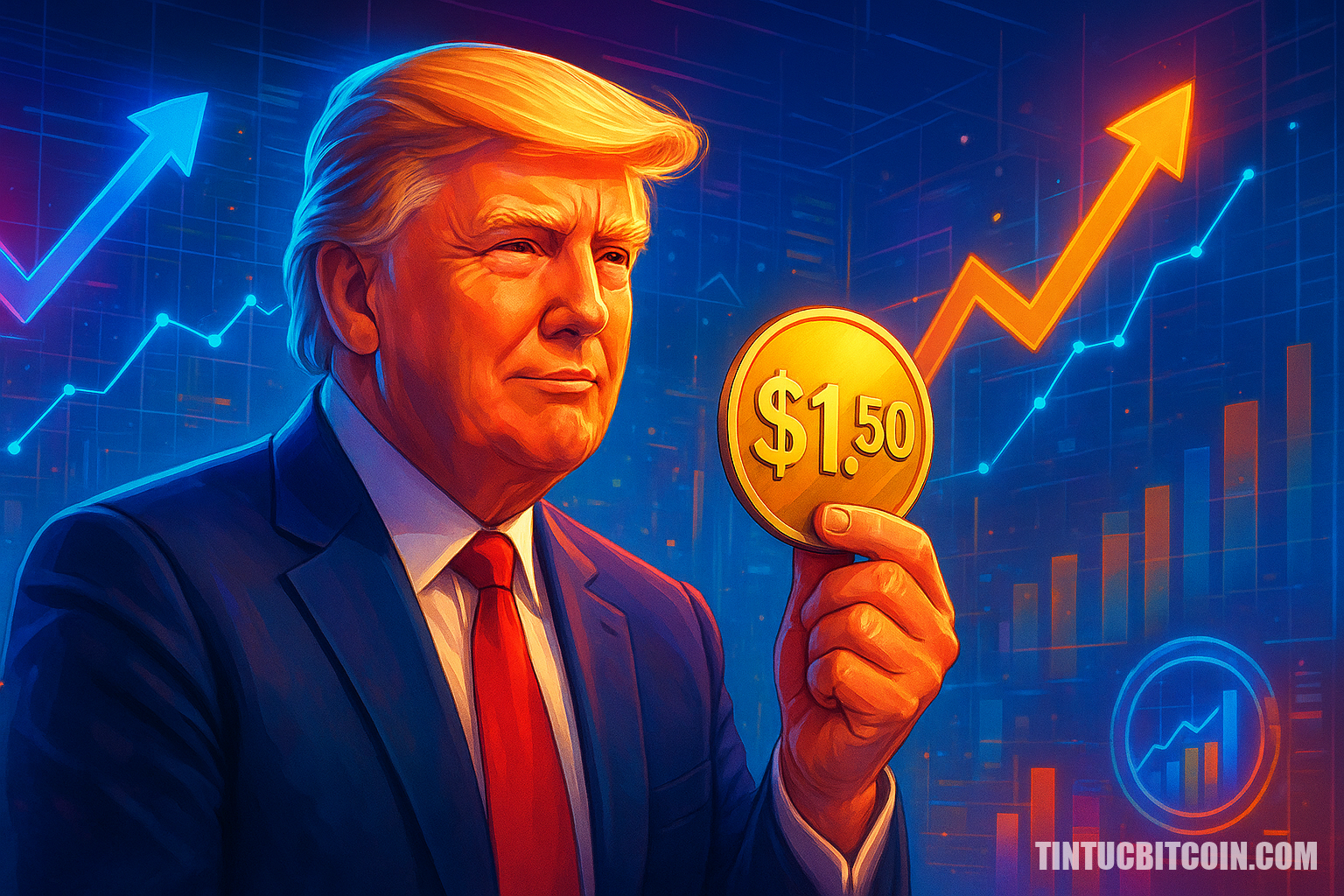 TRUMP giữ 1,50 USD: Sắp bứt phá hay bẫy tăng Q3? - Tin Tức Bitcoin - Cập Nhật Tin Tức Coin Mới Nhất 24/7 2026 TRUMP giữ 1,50 USD: Sắp bứt phá hay bẫy tăng Q3?
