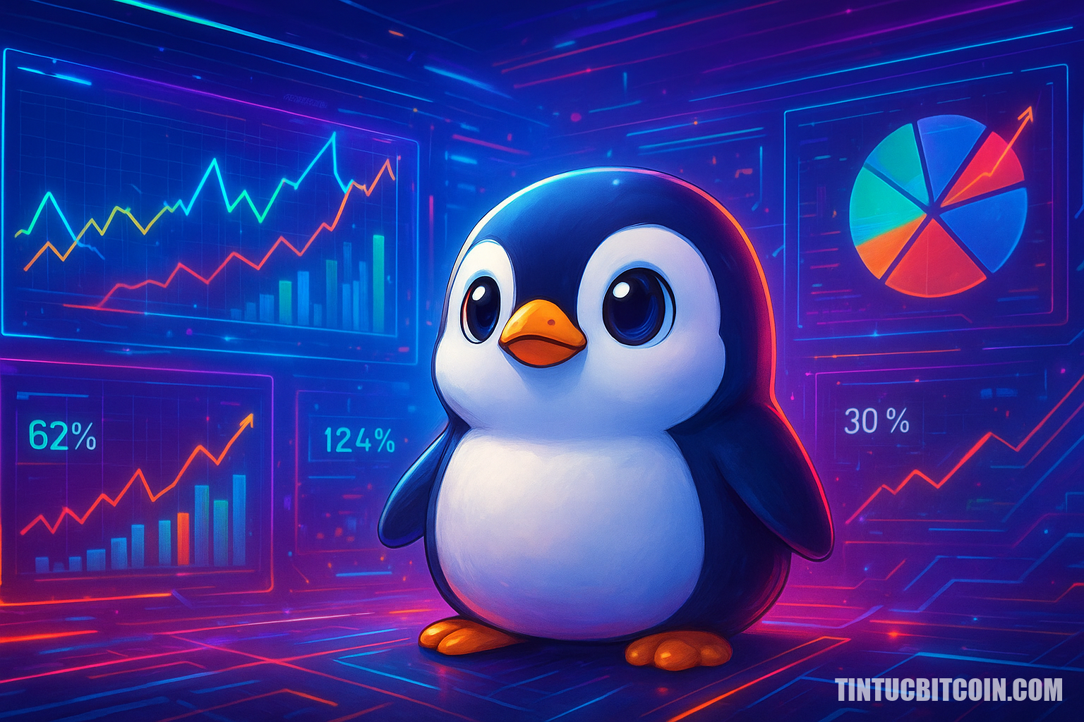Pudgy Penguins: Vì sao PENGU chưa chinh phục được phe bán? - Tin Tức Bitcoin - Cập Nhật Tin Tức Coin Mới Nhất 24/7 2026 Pudgy Penguins: Vì sao PENGU chưa chinh phục được phe bán?