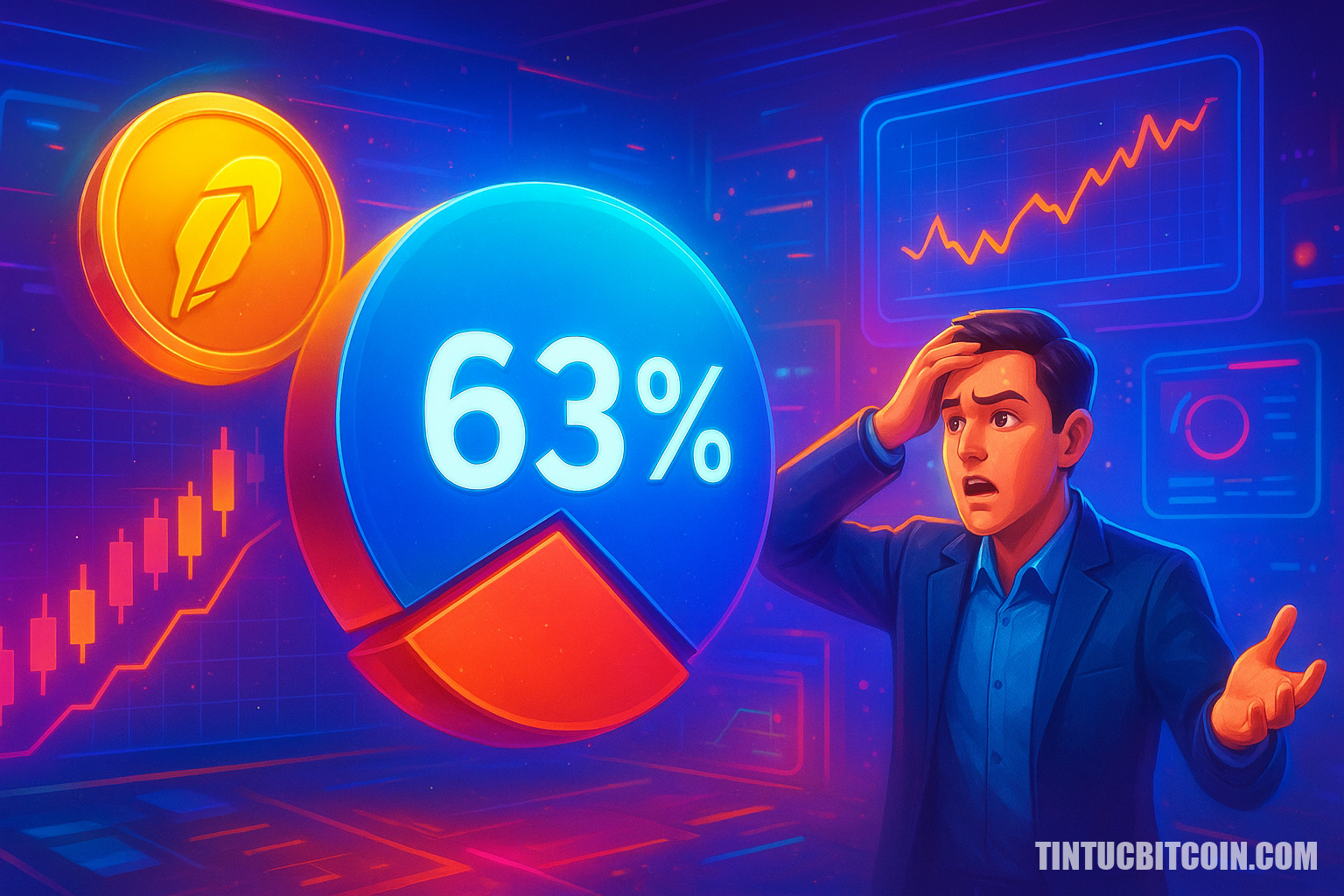 63% nhà đầu tư Robinhood Chain lỗ trong cơn sốt memecoin - Tin Tức Bitcoin - Cập Nhật Tin Tức Coin Mới Nhất 24/7 2026 63% nhà đầu tư Robinhood Chain lỗ trong cơn sốt memecoin