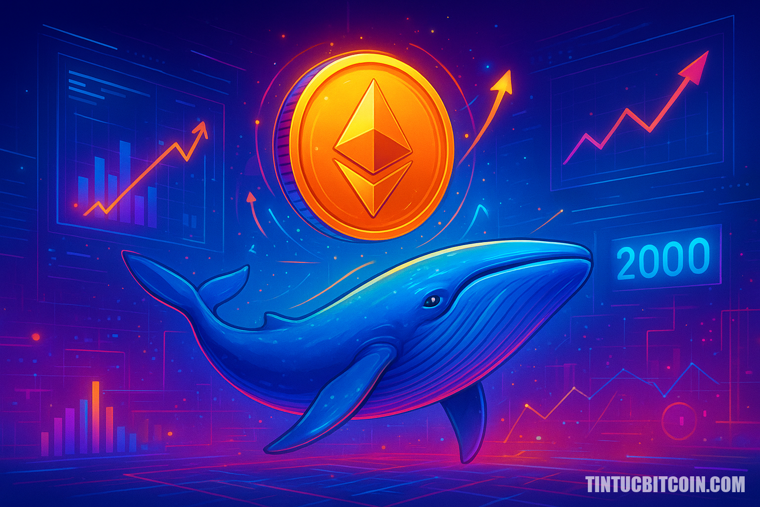 Cá voi Ethereum gom 58 triệu USD ETH: Altcoin có vượt 2.000 USD? - Tin Tức Bitcoin - Cập Nhật Tin Tức Coin Mới Nhất 24/7 2026 Cá voi Ethereum gom 58 triệu USD ETH: Altcoin có vượt 2.000 USD?