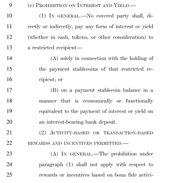 Ngân hàng phản đối thỏa thuận lợi suất stablecoin, CLARITY Act đủ 60 phiếu? - Tin Tức Bitcoin - Cập Nhật Tin Tức Coin Mới Nhất 24/7 2026 CLARITY Act