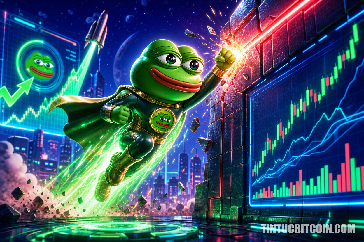 PEPE kỳ vọng bứt phá phụ thuộc vào kháng cự này sau khi tăng 12%? - Tin Tức Bitcoin - Cập Nhật Tin Tức Coin Mới Nhất 24/7 2026 PEPE kỳ vọng bứt phá phụ thuộc vào kháng cự này sau khi tăng 12%?