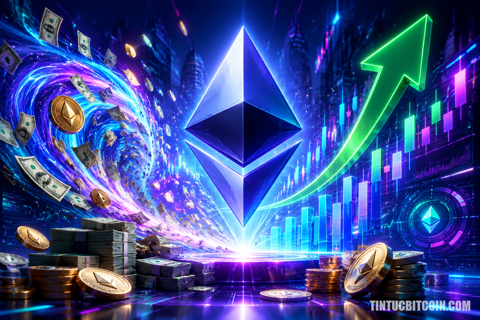 Ethereum hút 83 triệu USD vốn, có thể mở ra đợt tăng giá mới - Tin Tức Bitcoin - Cập Nhật Tin Tức Coin Mới Nhất 24/7 2026 Ethereum hút 83 triệu USD vốn, có thể mở ra đợt tăng giá mới